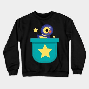 Pocket Duck Center Crewneck Sweatshirt